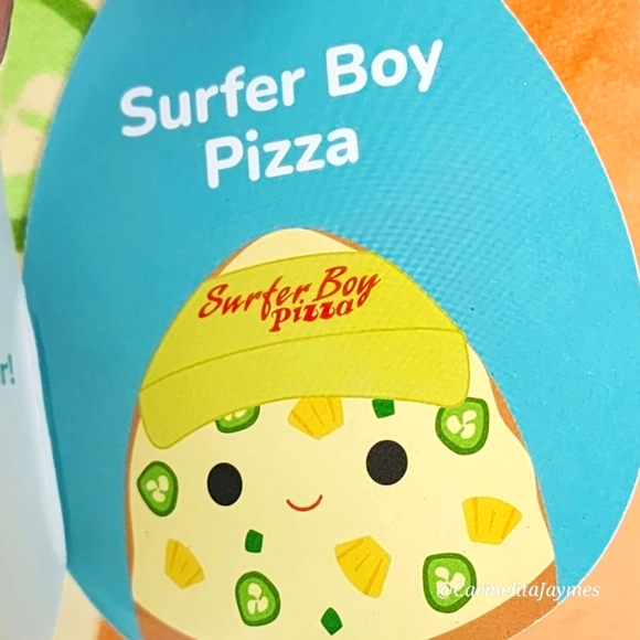 SURFER BOY PIZZA 🍕 Stranger Things Character Netflix Original Squishmallow NWT - Picture 4 of 8